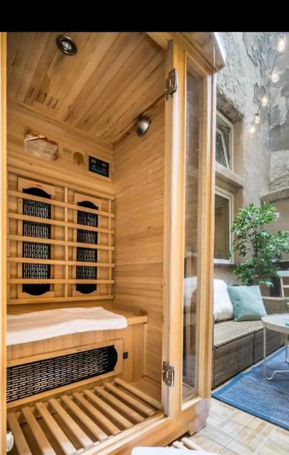 Center Studio With Sauna And Patio Apartment Budapest