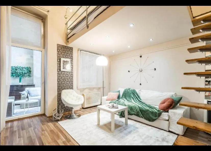 Center Studio With Sauna And Patio Apartment Budapest